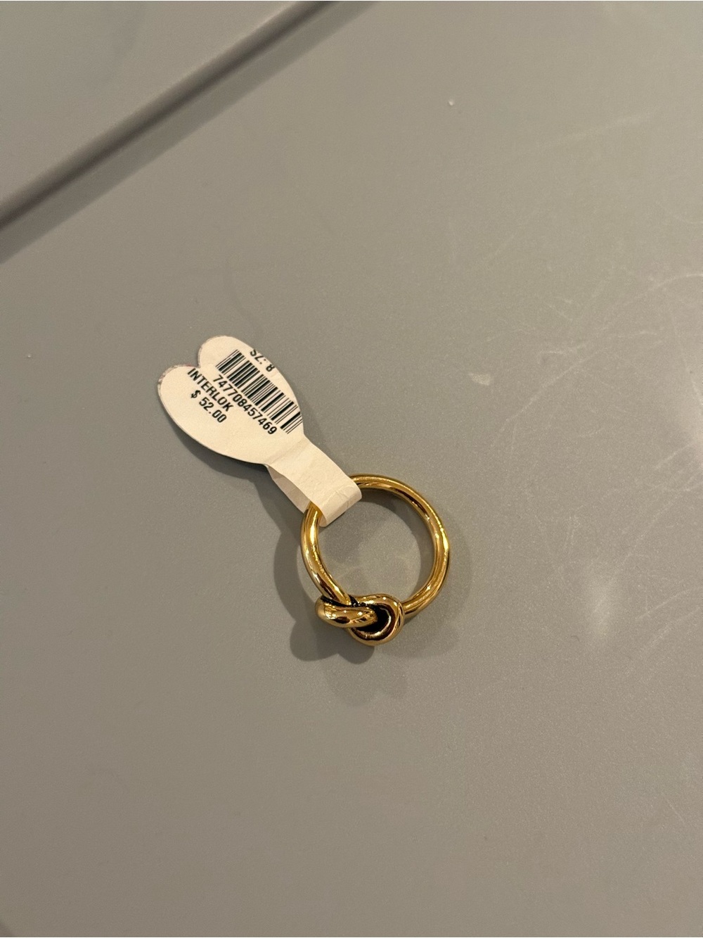 Brighton Gold Knot Ring Key Holder
